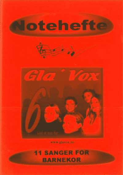Gla'Vox 6: Gud er min far - notehefte-0