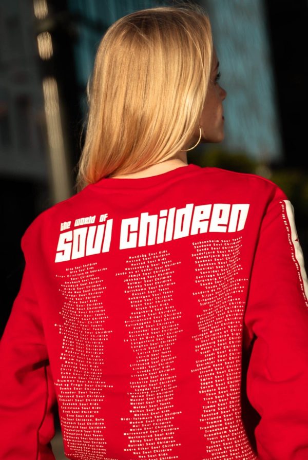 Soul Children genser rød-27040
