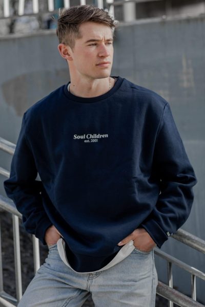 Soul Children sweatshirt (navy)-0