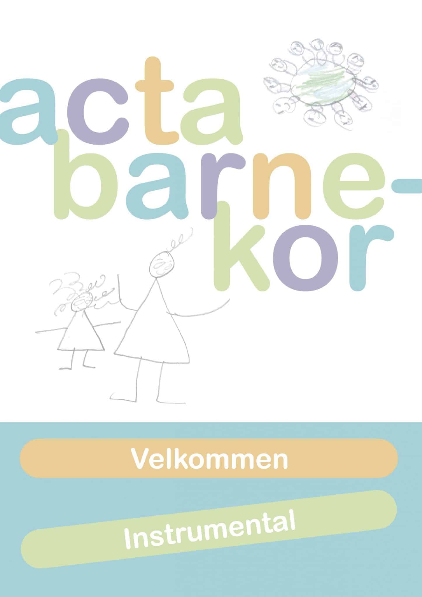 Velkommen instrumental ActaShop Velkommen instrumental ActaShop