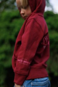 Soul Children hoodie barn (burgunder) - Bilde 5