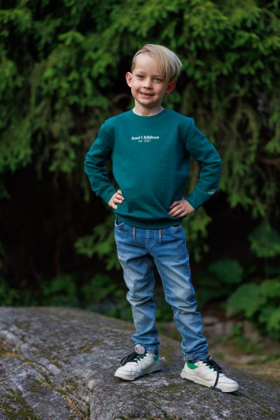 Soul Children crewneck barn (grønn)
